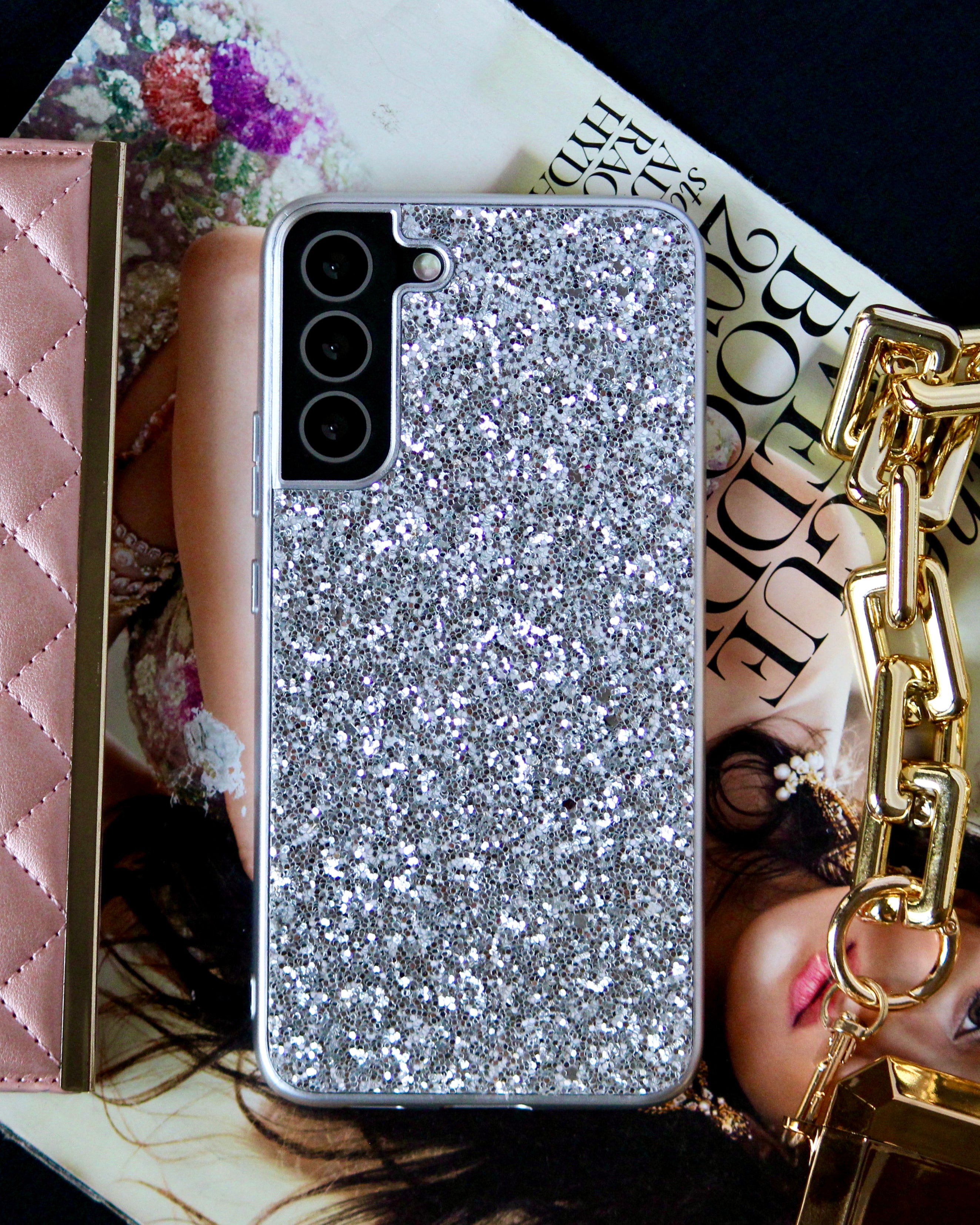 glitter cover S22 plus