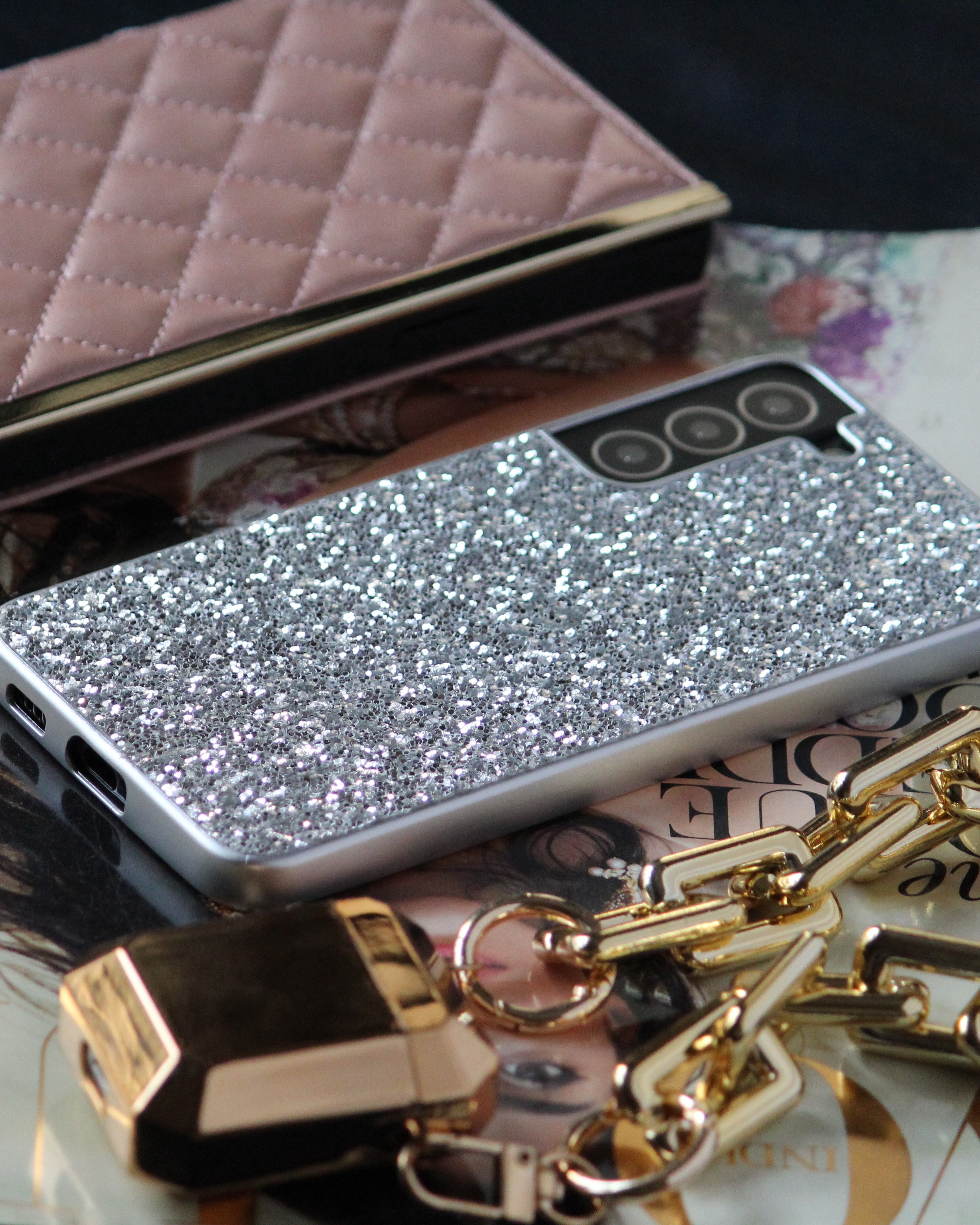 Samsung S22 Ultra Case Glitter Bling