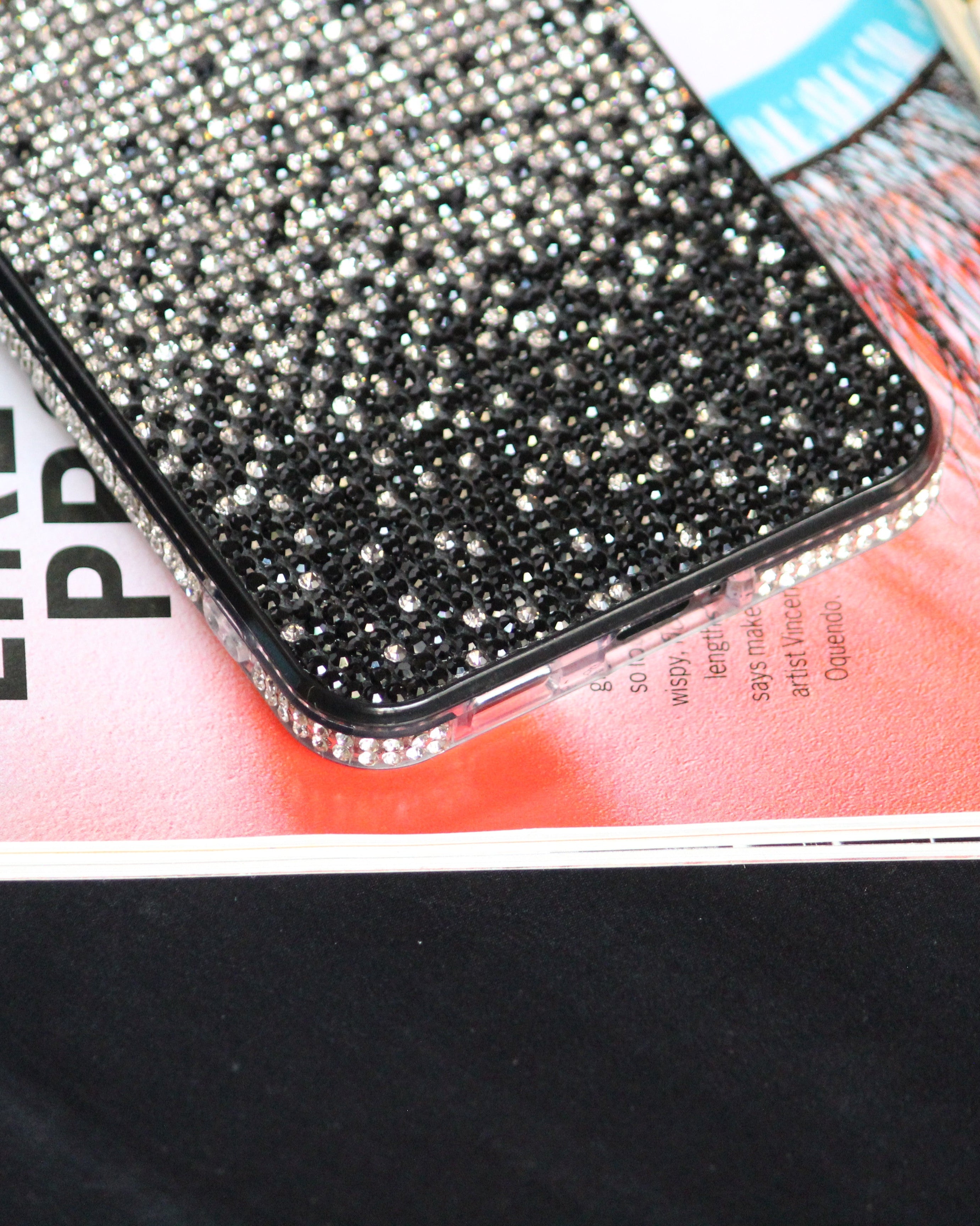 Bling Gradient Rhinestones Luxury Cover iPhone cover – JustAndBest India