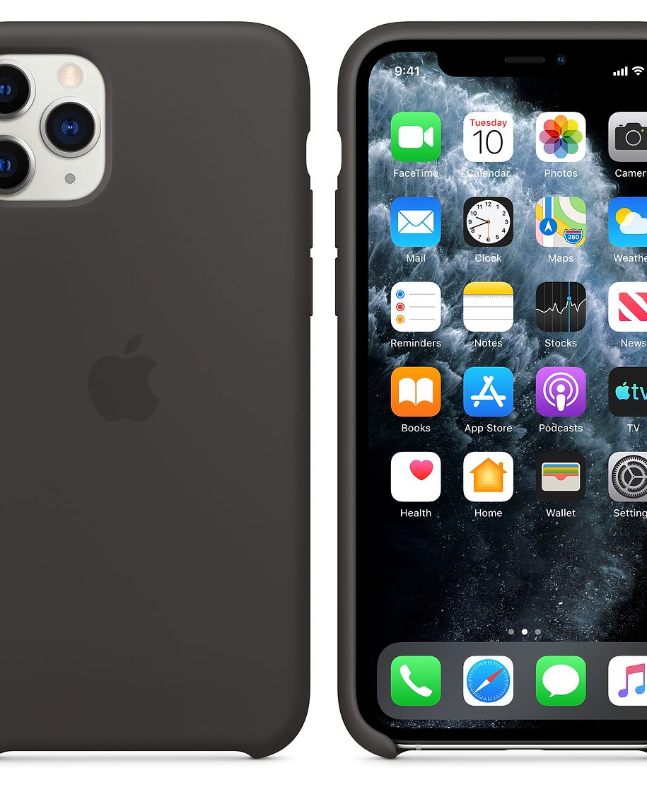 Black Premium Silicone Cover