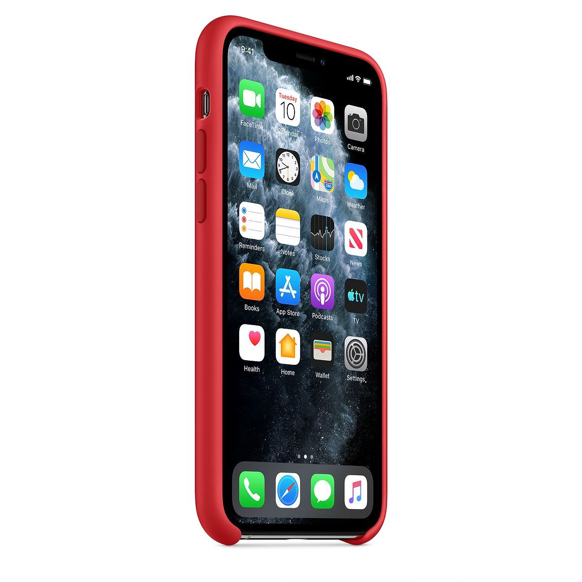 Red Premium Silicone Cover iPhone cover – JustAndBest India