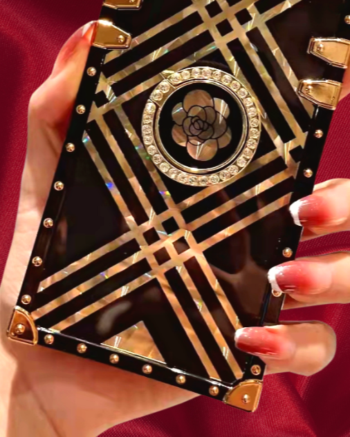 Gold Glitter Luxury Cover for iphone 12