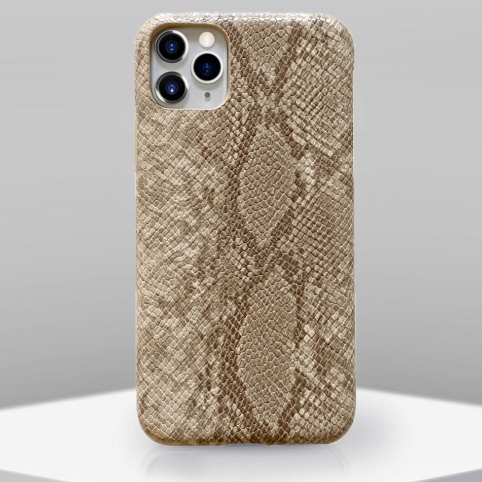 Python Pattern Leather Luxury Case iPhone cover – JustAndBest India