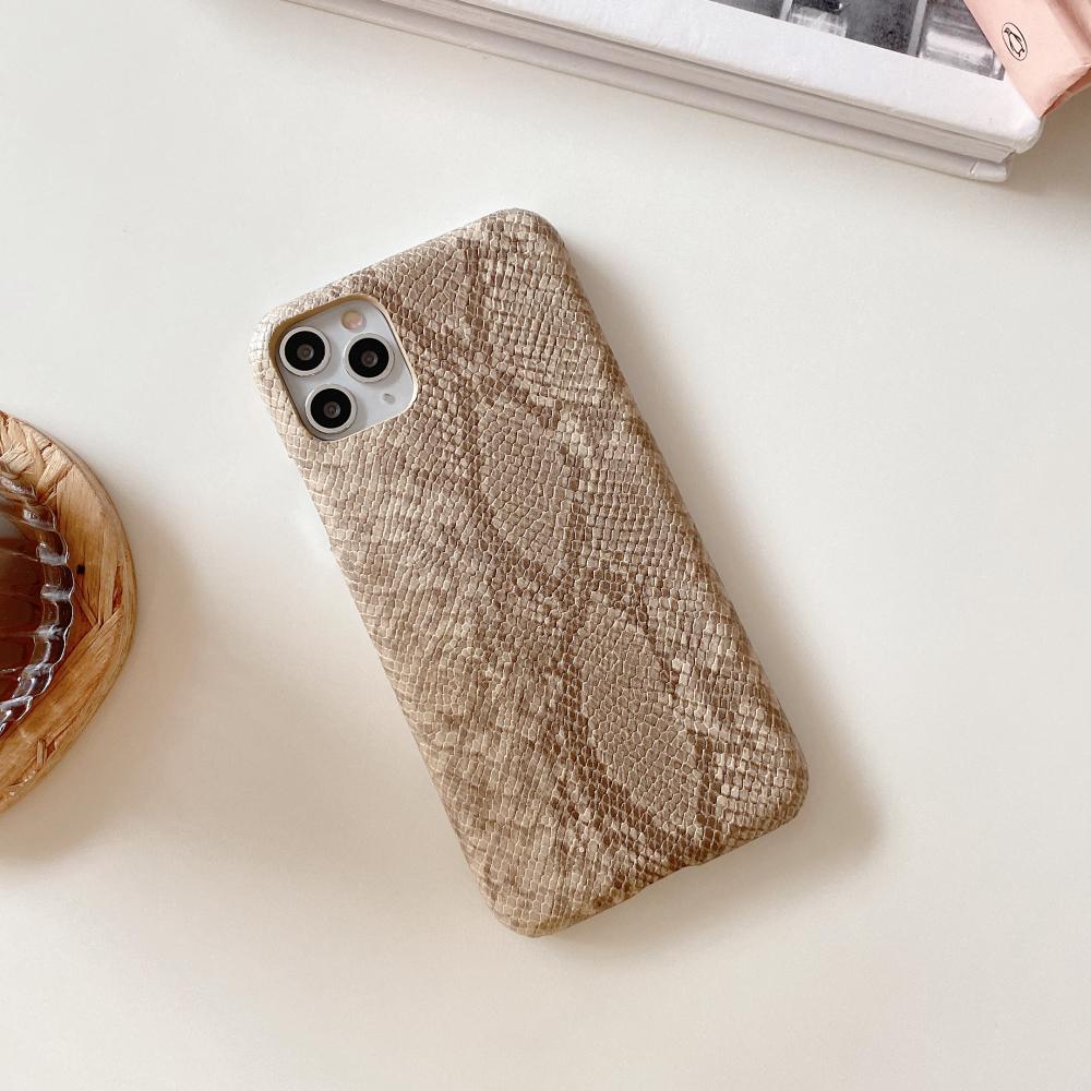 Python Pattern Leather Luxury Case iPhone cover – JustAndBest India