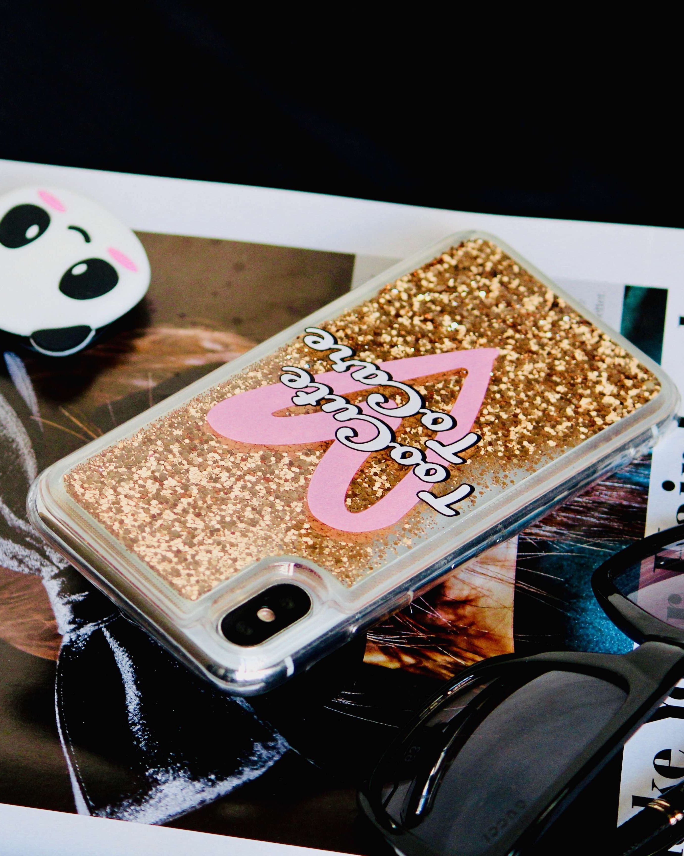 Glitter Quicksand Case iphone case