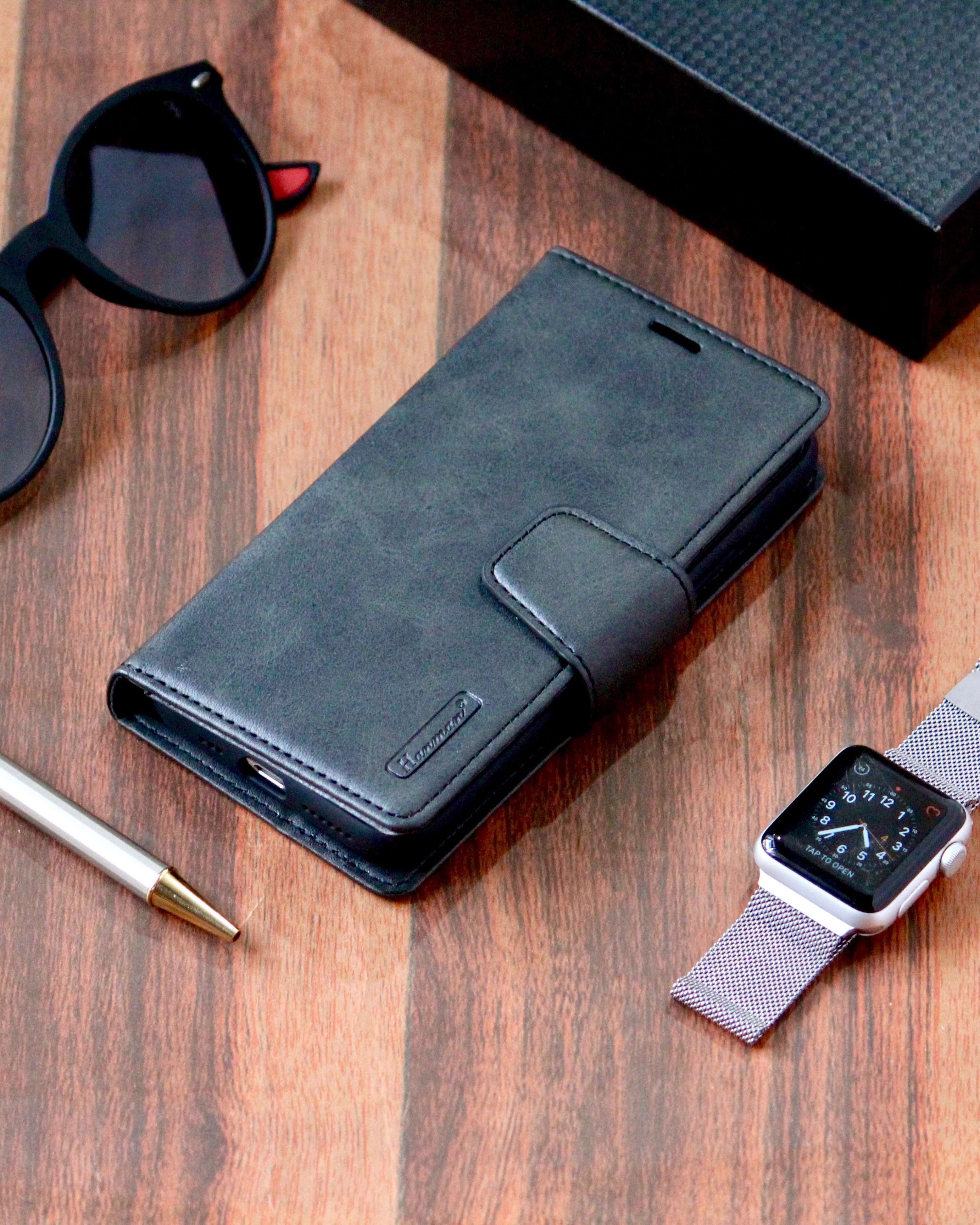 Wallet Style Leather iPhone XS Max Case
