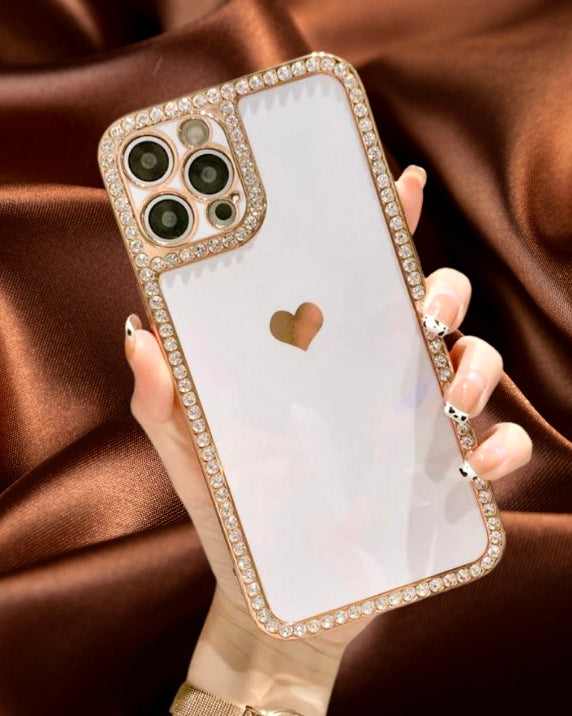 Diamond Rhinestones Glossy Cover