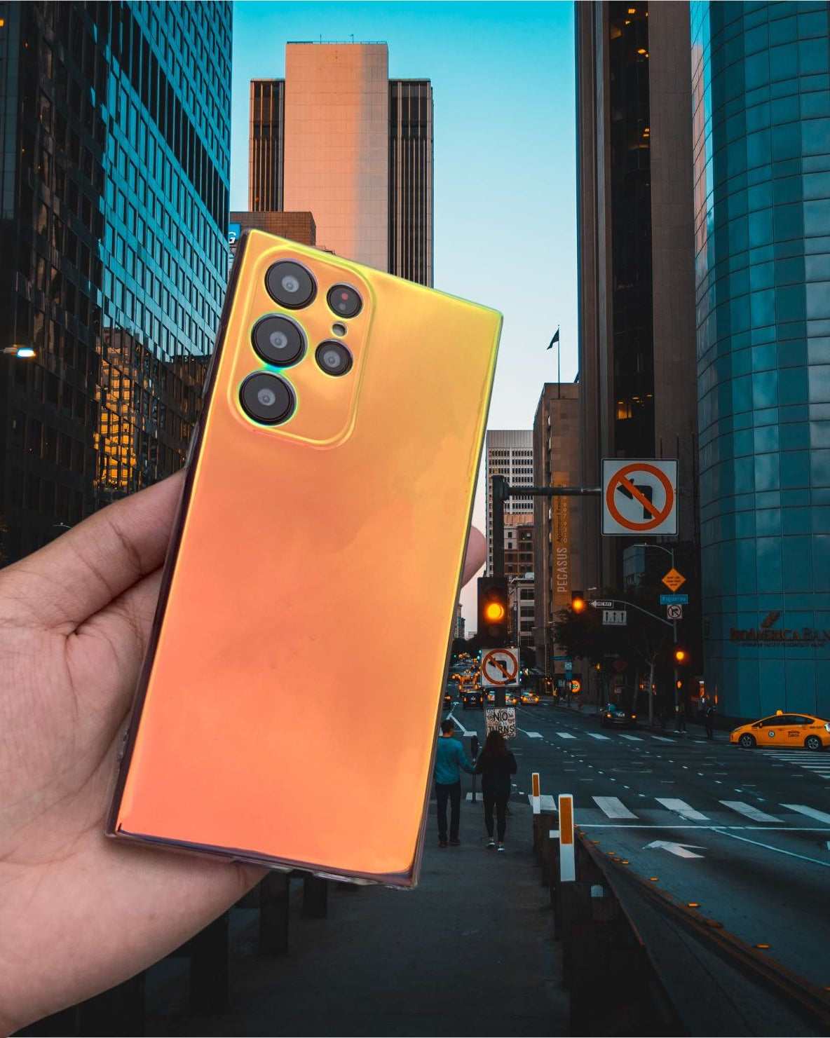 Shiny Gradient Colour Slim Case iPhone cover – JustAndBest India