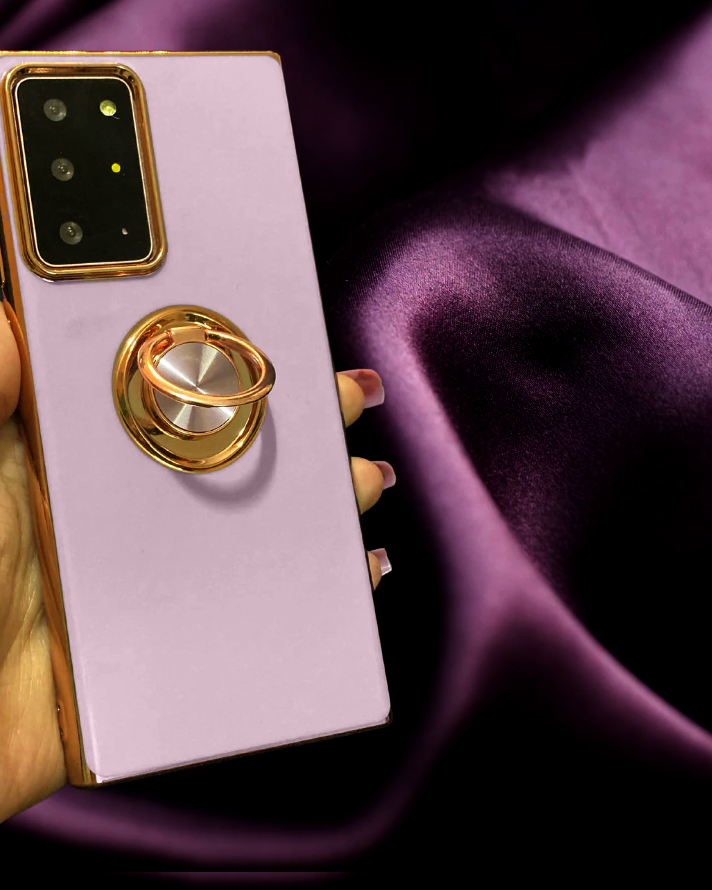 Gold Electroplated Ring Holder Cover – phone accessory by JustAndBest India