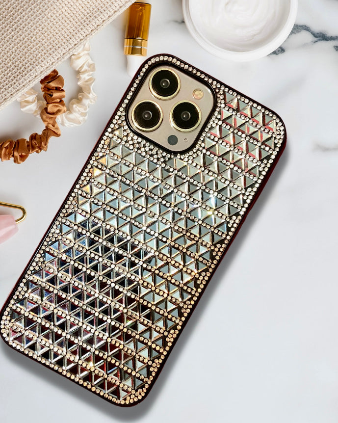Bling Diamond Rhinestones Mirrors Luxury Cover for phone 11