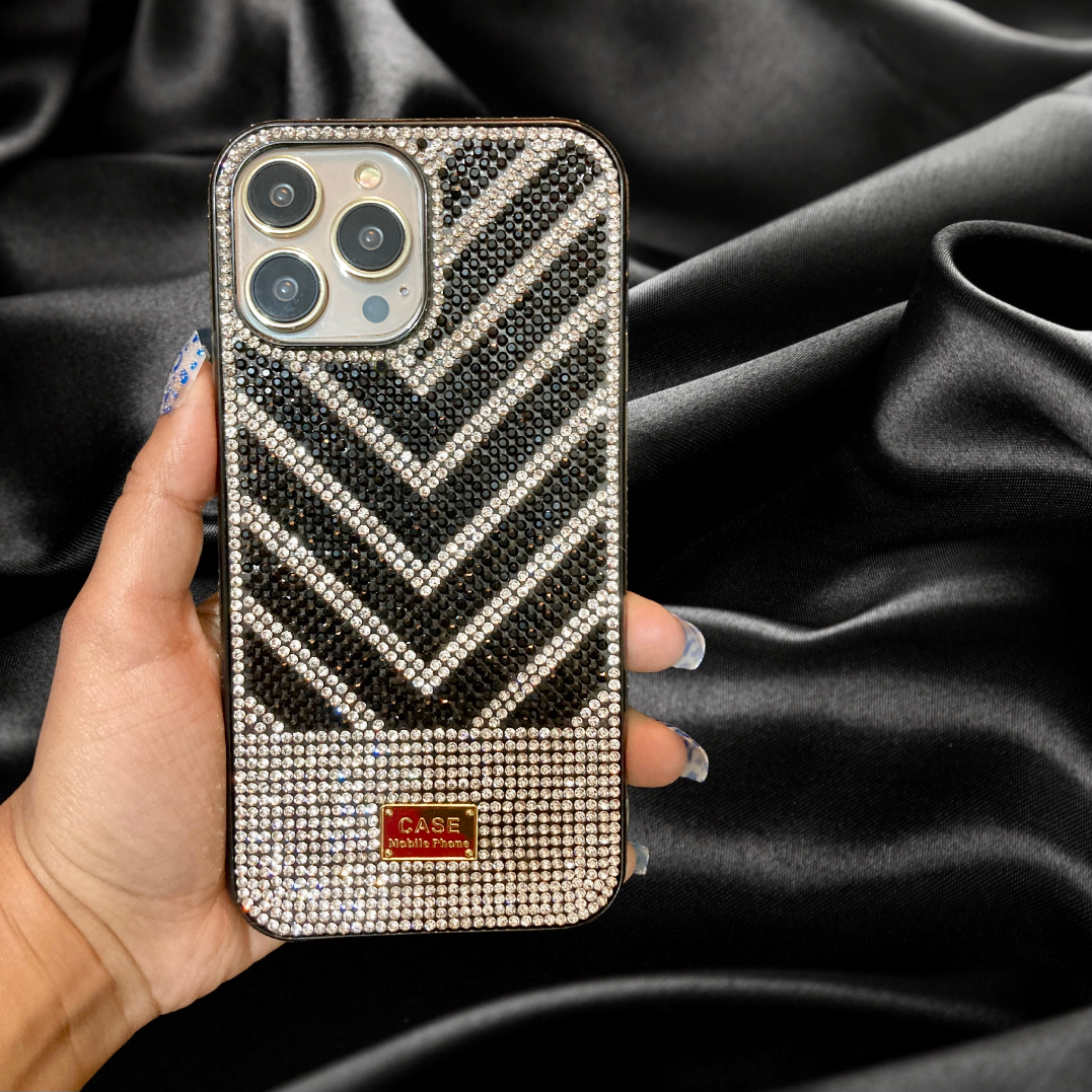 Bling Rhinestones Premium Luxury Cover iPhone cover – JustAndBest India