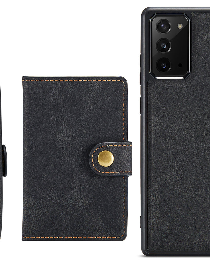 Detachable Magnetic Wallet Style Leather Samsung note 20 ultra Case