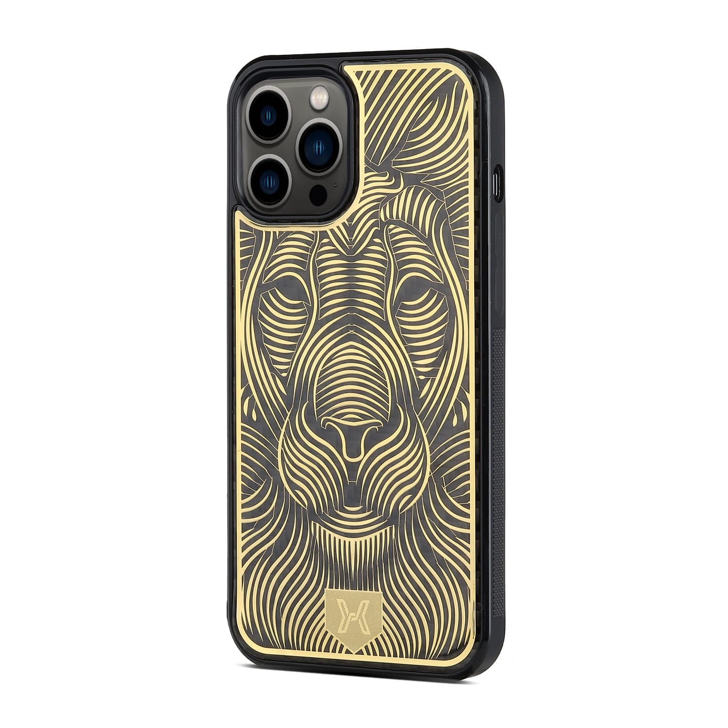 Royal 3D Golden Lion Shockproof Cover iPhone cover – JustAndBest India