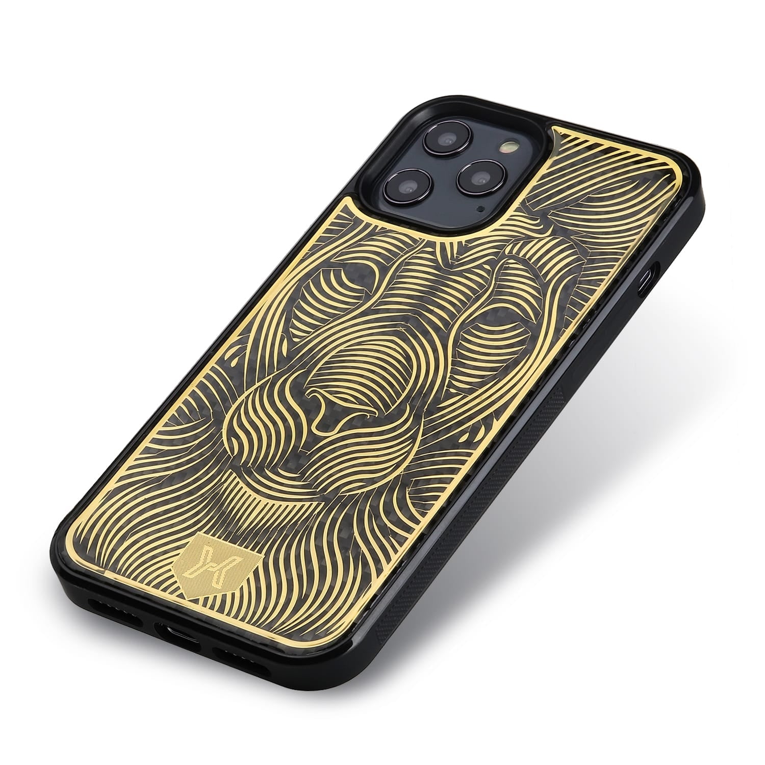 Royal 3D Golden Lion Shockproof Cover iPhone cover – JustAndBest India