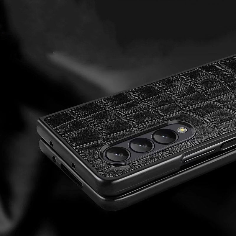 Croco Pattern Leather Luxury Case iPhone cover – JustAndBest India