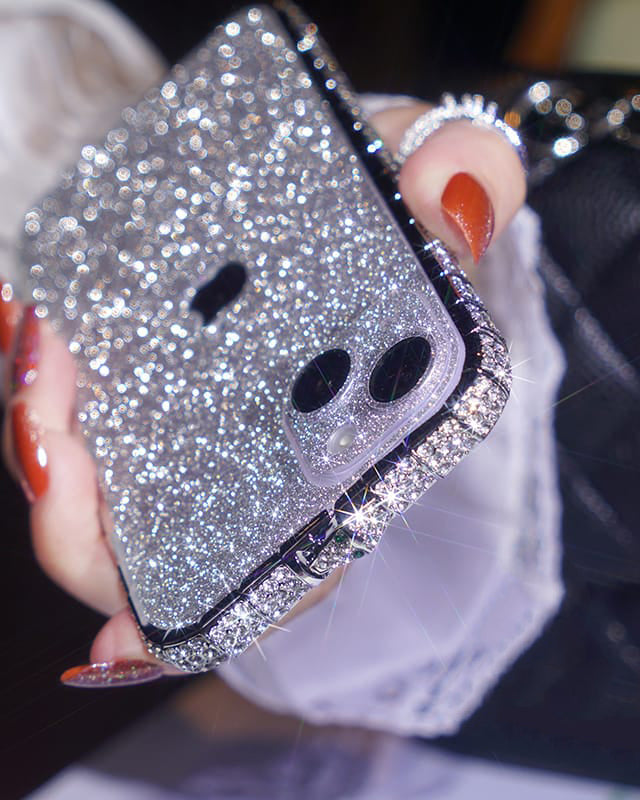 Bling Glitter Diamond Rhinestones Luxury Bumper Cover