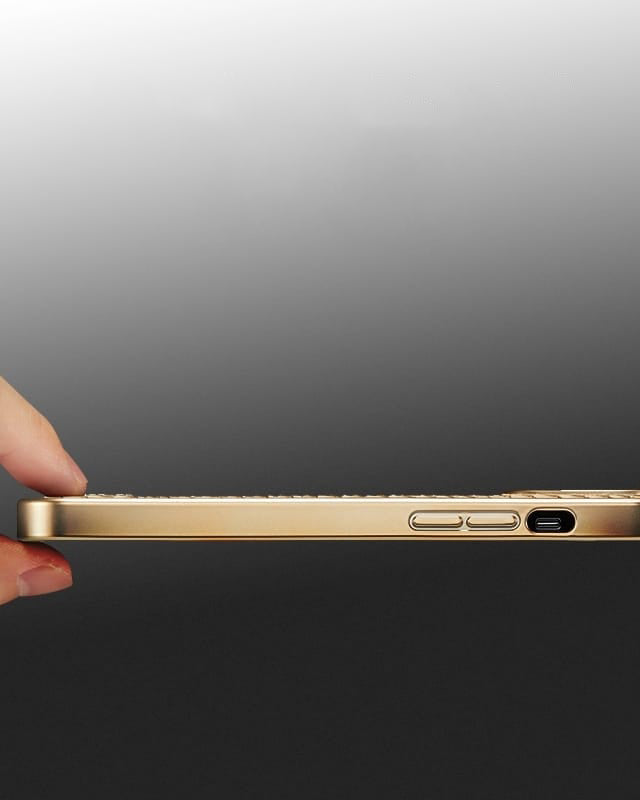 Shockproof leather iphone cover