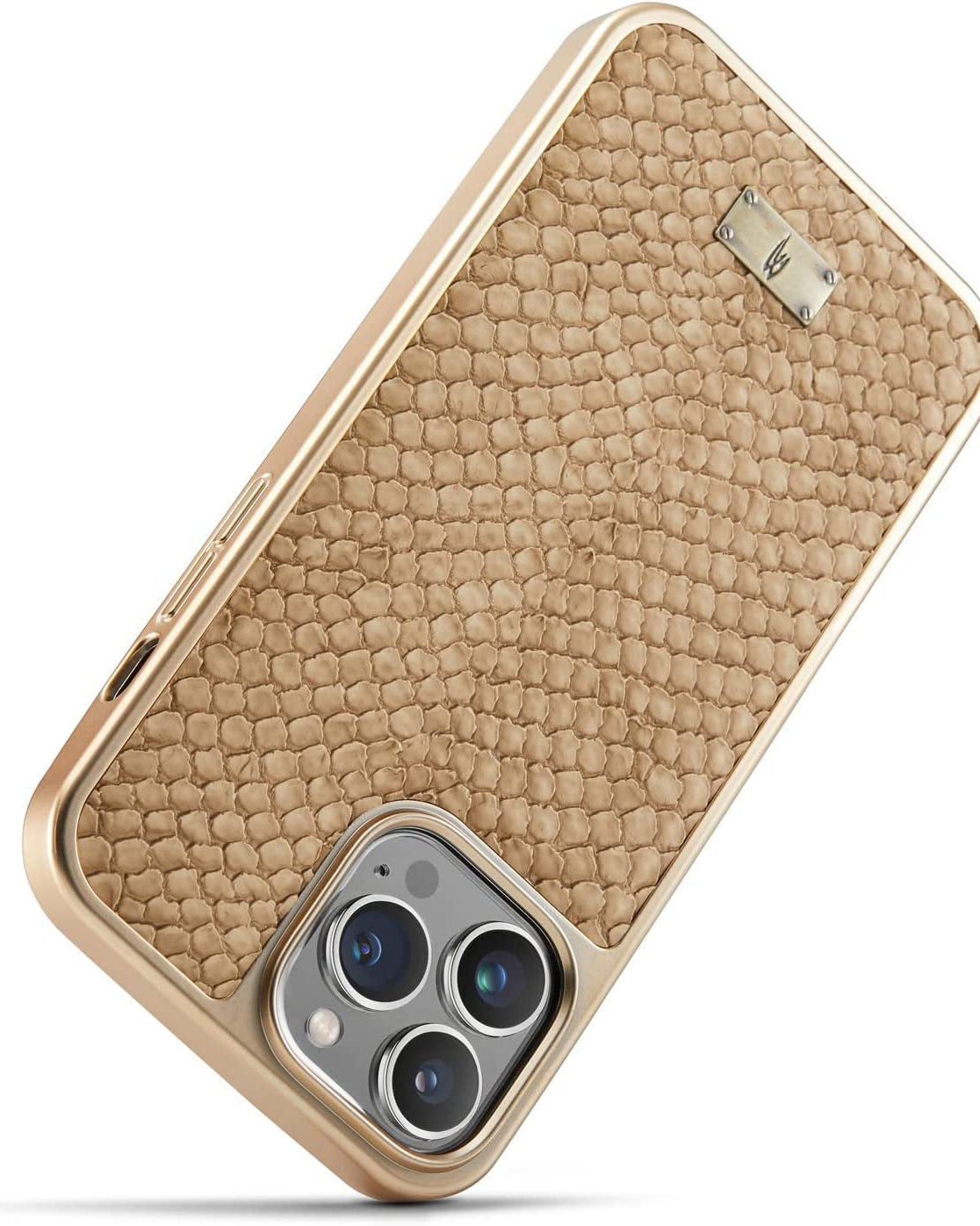 genuine python leather iphone cover