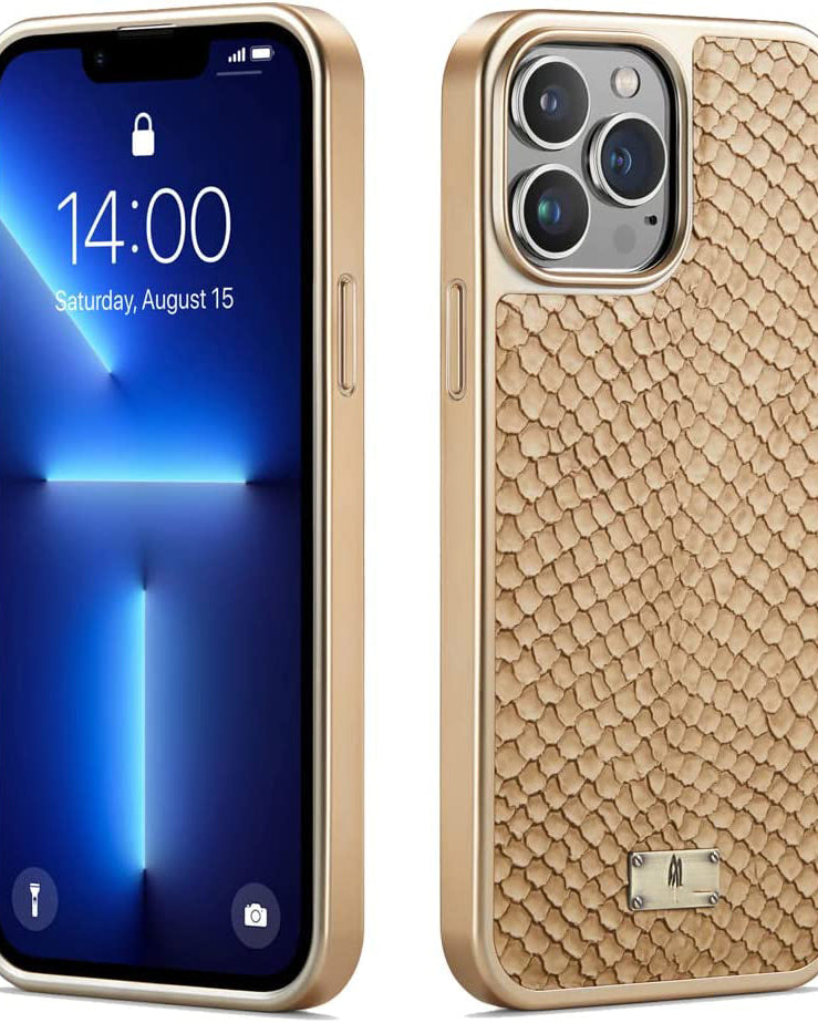Croco Pattern Leather iphone 14