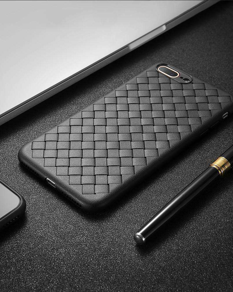 Woven Grid Ultra Thin Premium iPhone SE 2020 Case