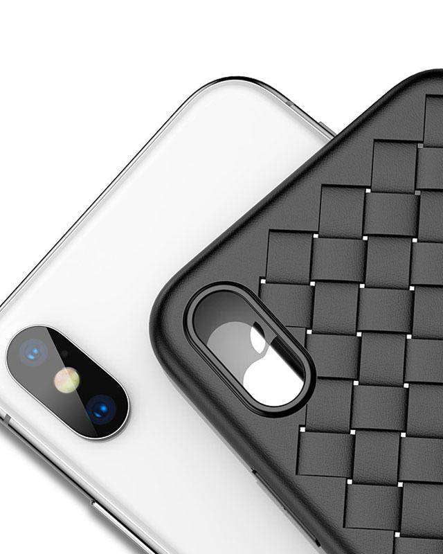 Black Ultra Thin Case for iPhone XS / X