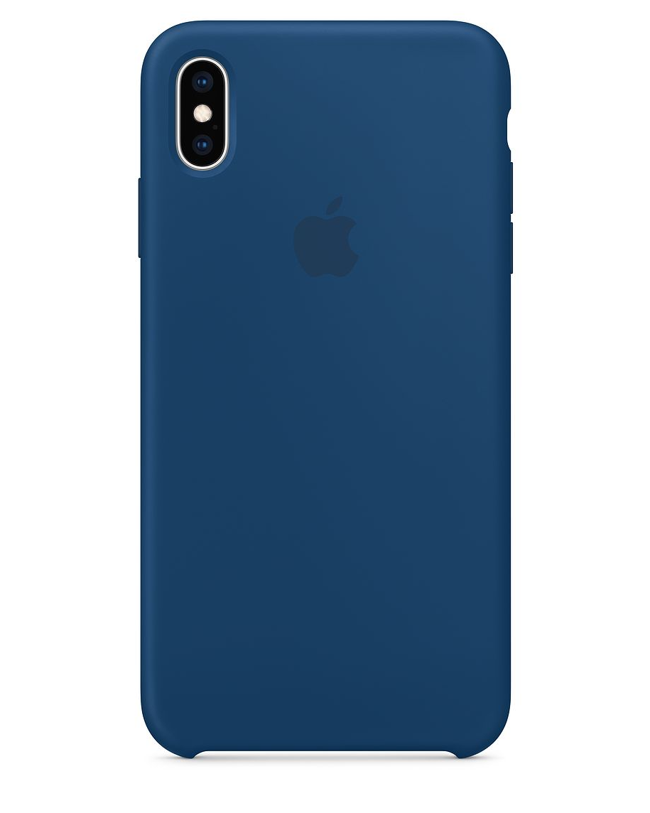 Blue Horizon Premium Silicone Cover for iPhone X