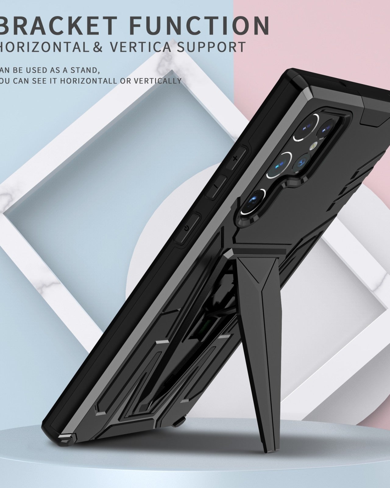 Jet Black Dual Layer Premium Armour Case iPhone cover – JustAndBest India