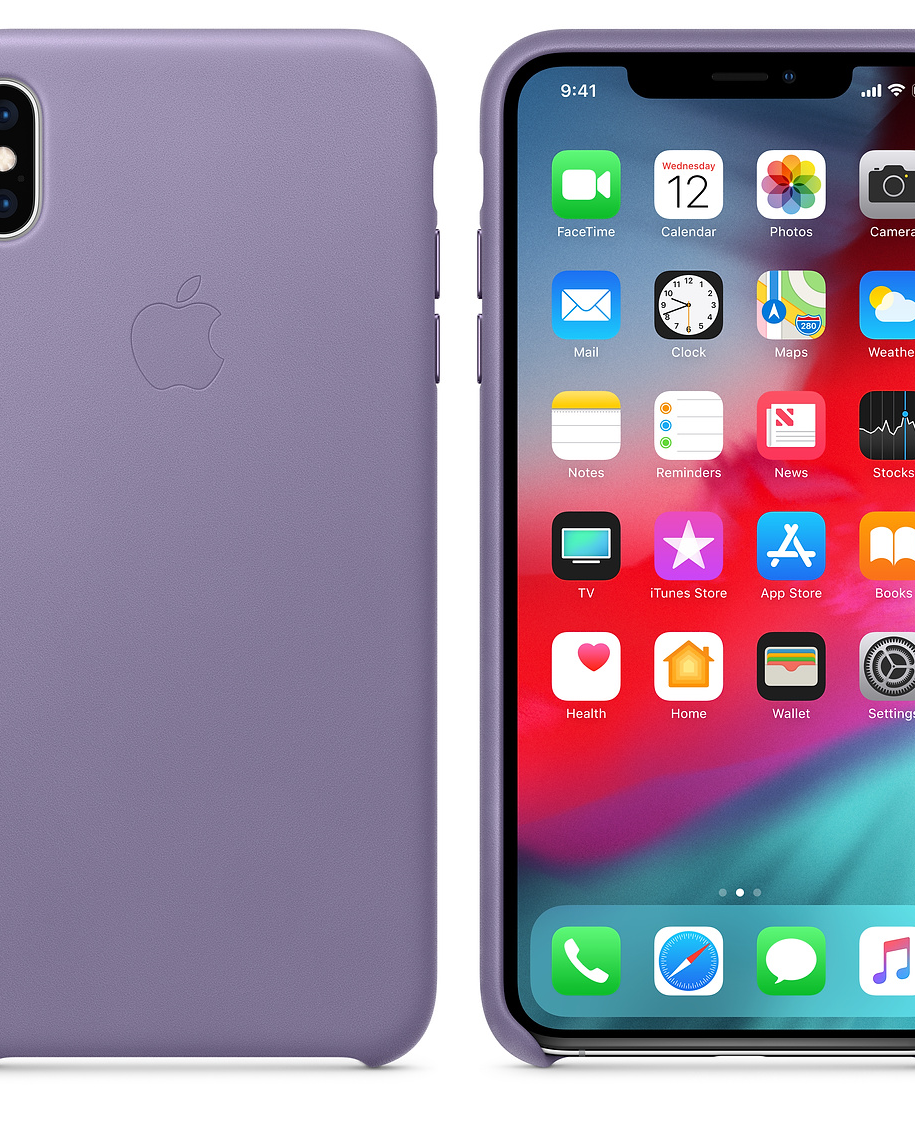 Leather Cover for iPhone XS Max