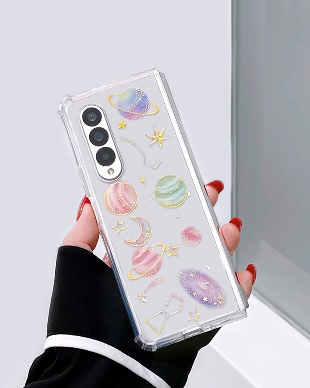 Transparent Samsung Z Fold 4 Case