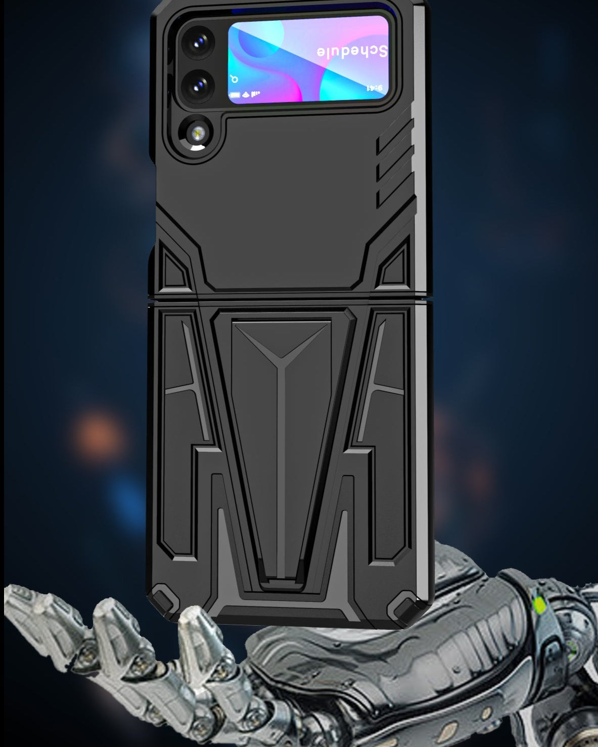 Jet Black Dual Layer Shockproof Premium Armour Cover iPhone cover – JustAndBest India
