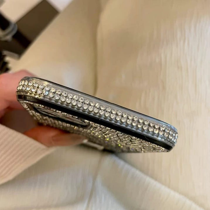 Bling Gradient Rhinestones Luxury Cover iPhone cover – JustAndBest India