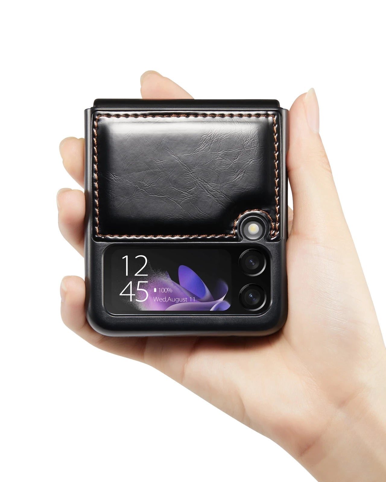 leather z flip 3 cover