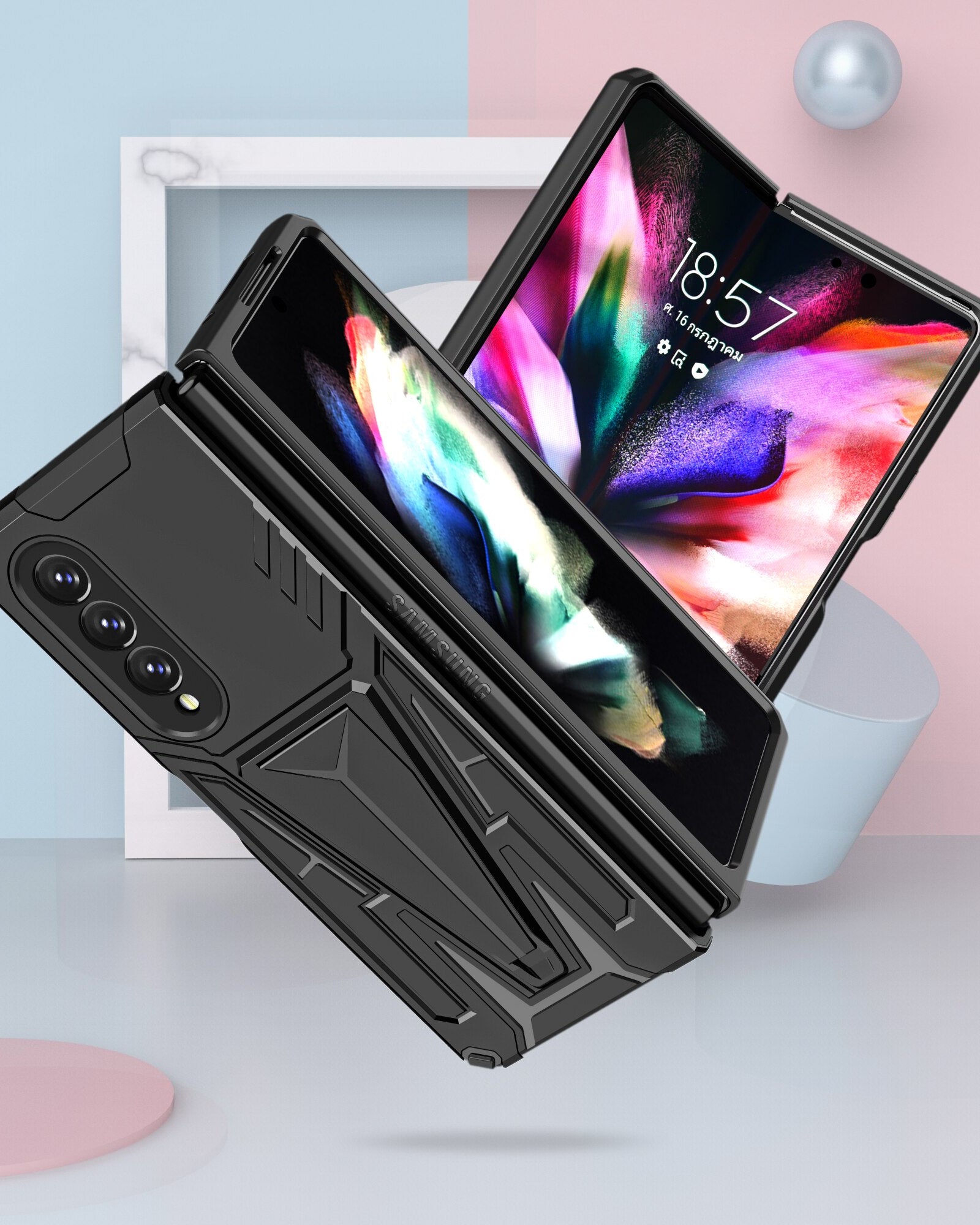 Midnight Black Dual Layer Premium Armour Case