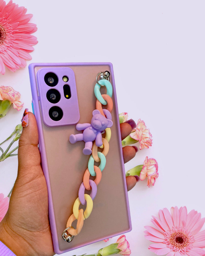 Rainbow Strap Holder Cover for Samsung S21