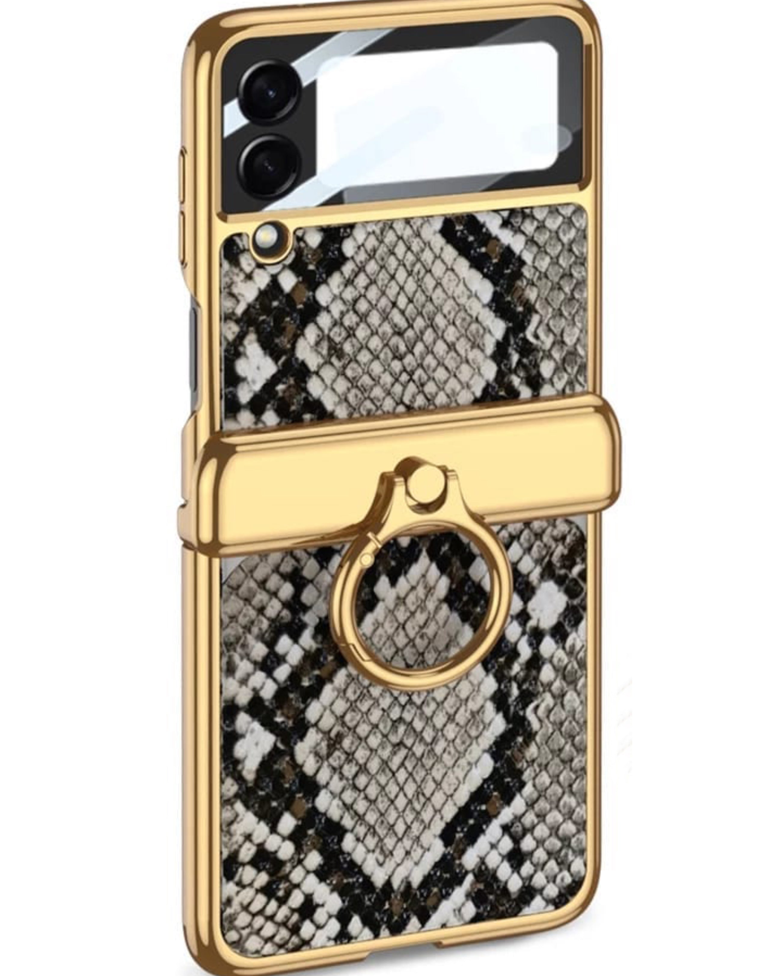 premium leather flip 4 case