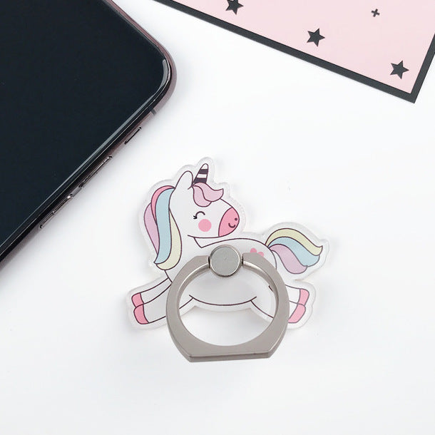 Frolic Unicorn Phone Ring Holder – phone accessory by JustAndBest India