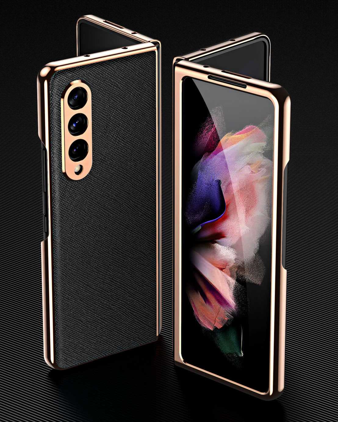 fold 3 leather cover in India