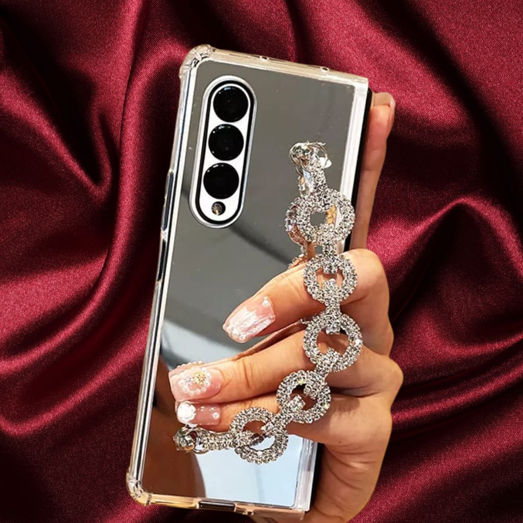 Bling Diamond Rhinestones Luxury Bracelet Cover iPhone cover – JustAndBest India