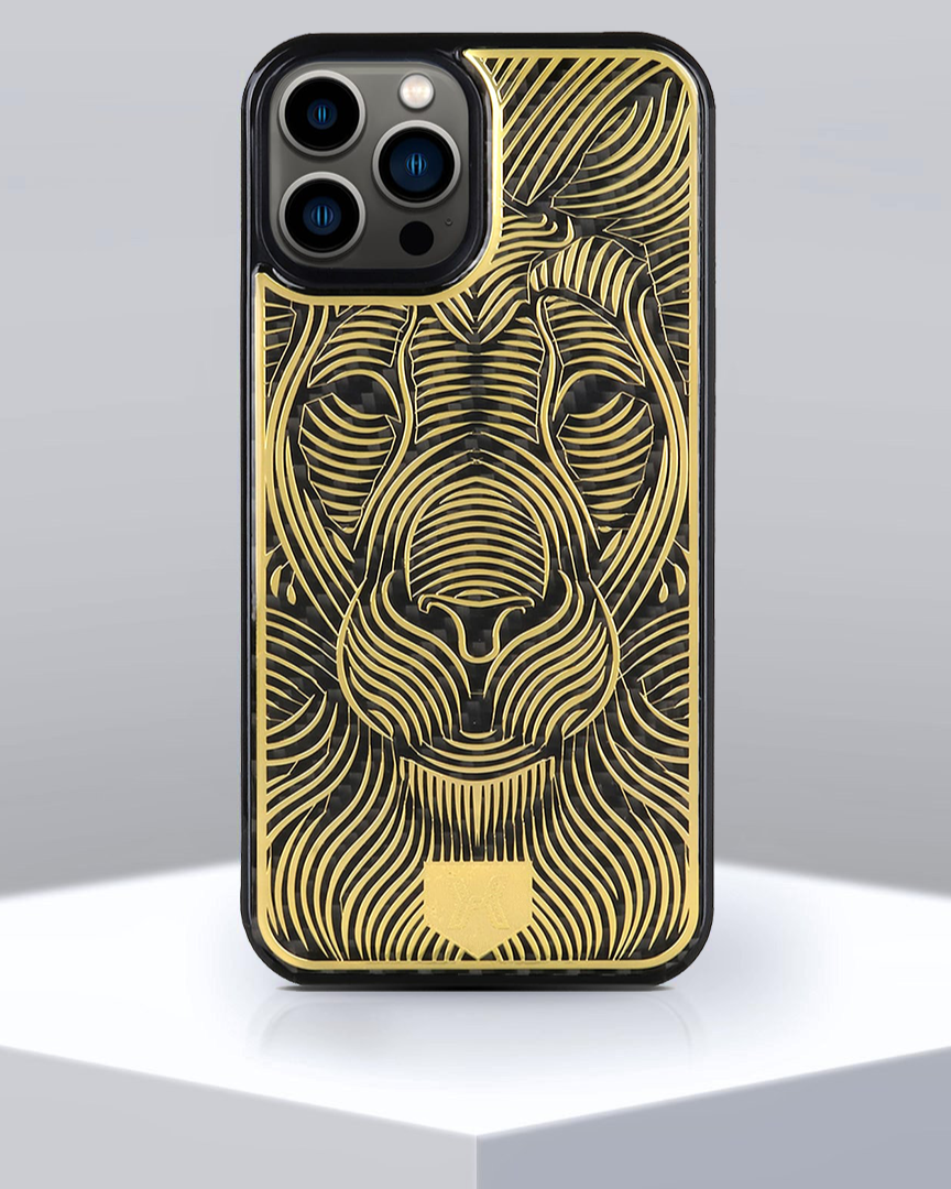 Golden Lion cover for iPhone 12 Pro