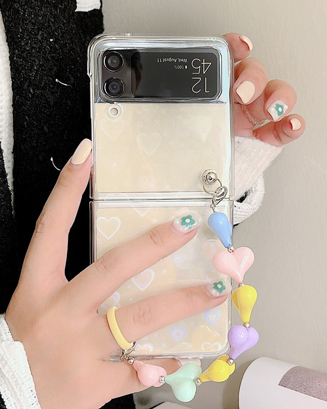 hearts bracelet case