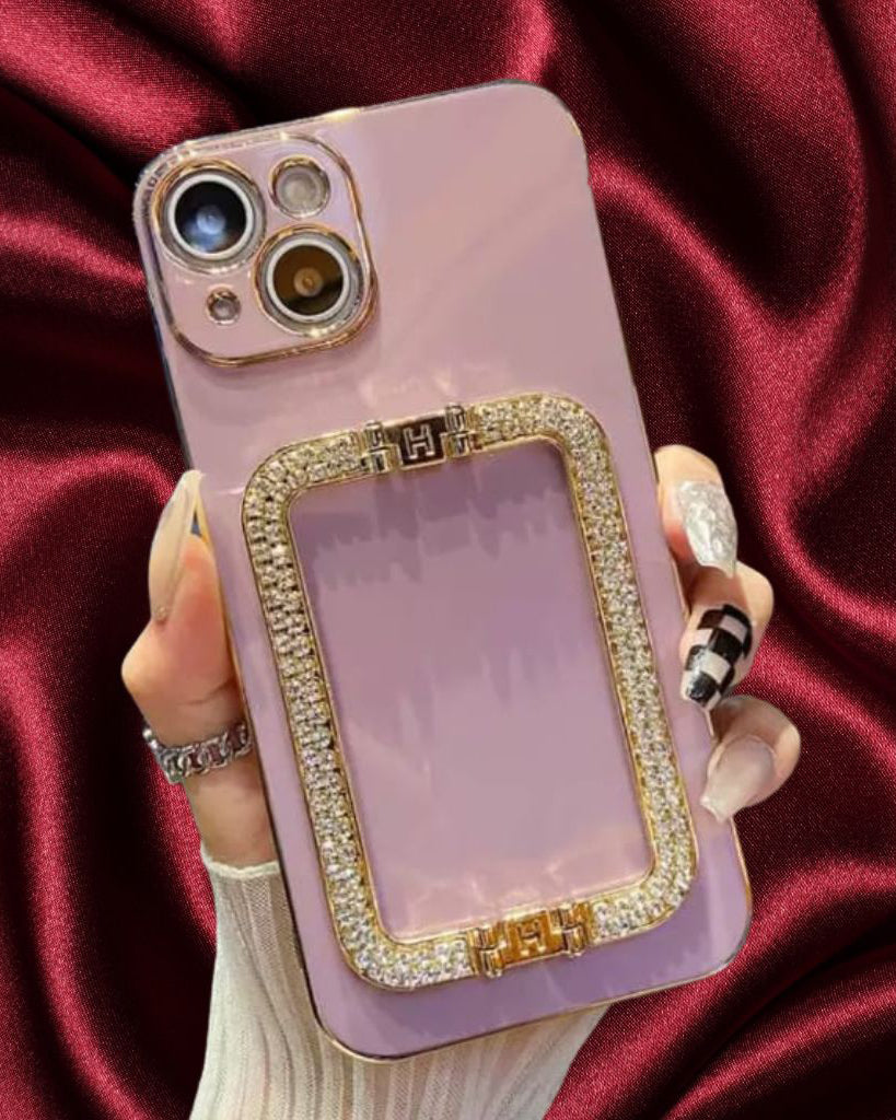 Gold Buckle Holder Cover for iphone