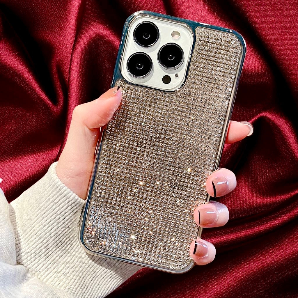 Bling Diamond Rhinestones Luxury Cover iPhone cover – JustAndBest India