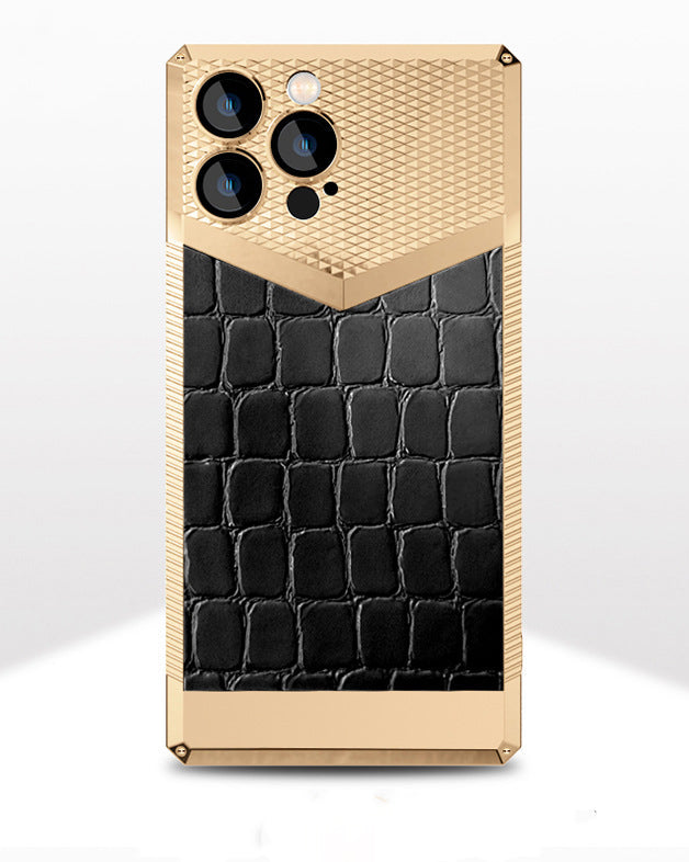 Premium leather iphone 14 cover
