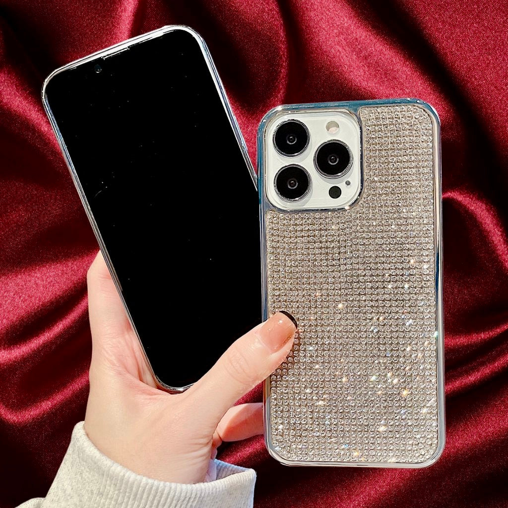 Bling Diamond Rhinestones Luxury Cover iPhone cover – JustAndBest India