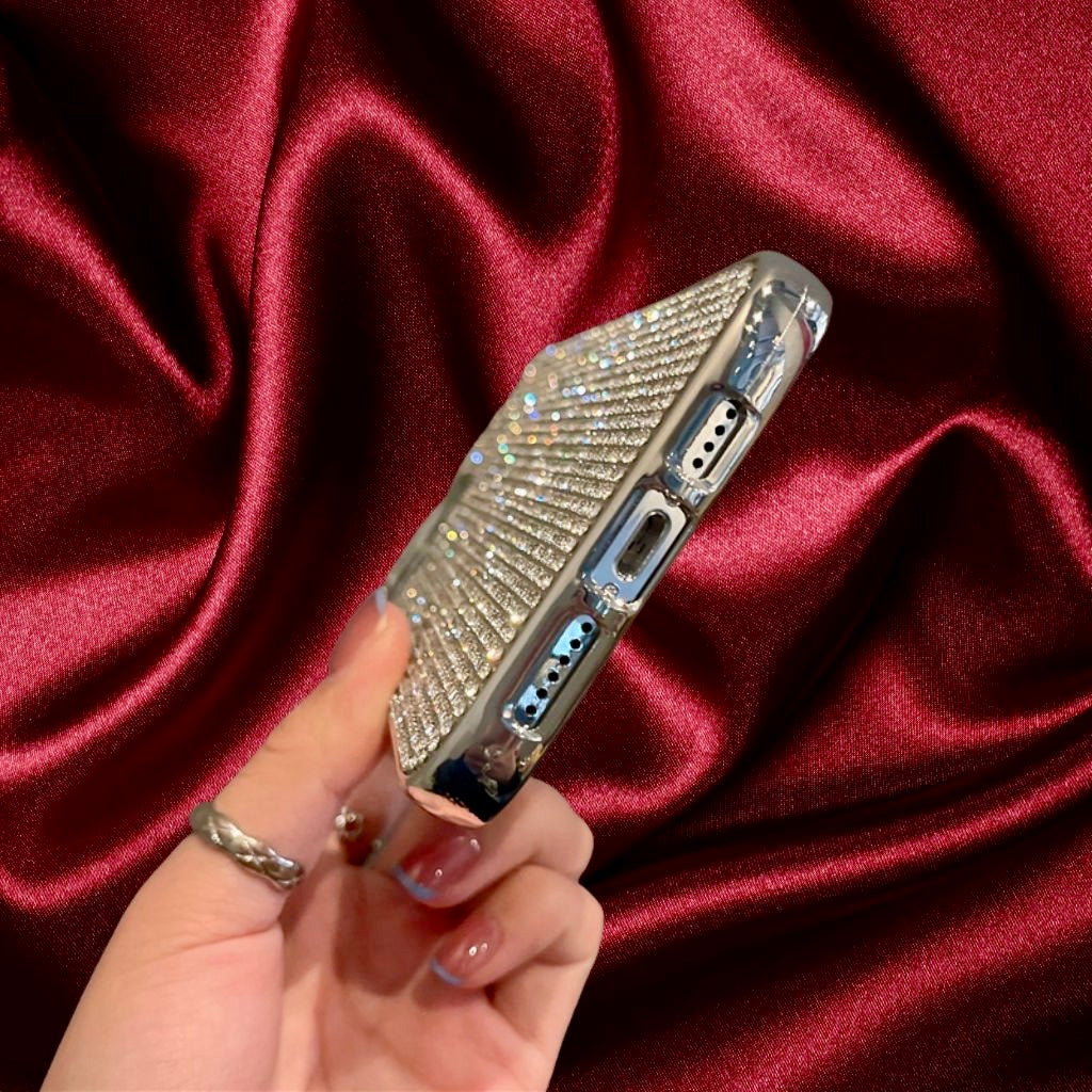 Bling Diamond Rhinestones Luxury Cover iPhone cover – JustAndBest India