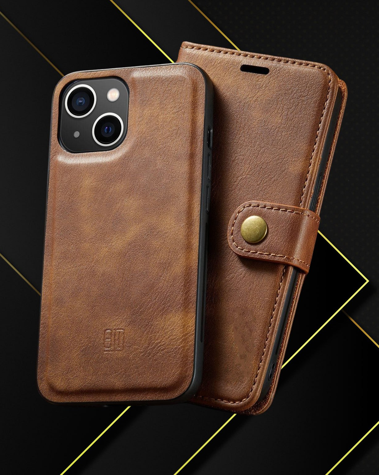 Leather Flip Case iphone 14 cover