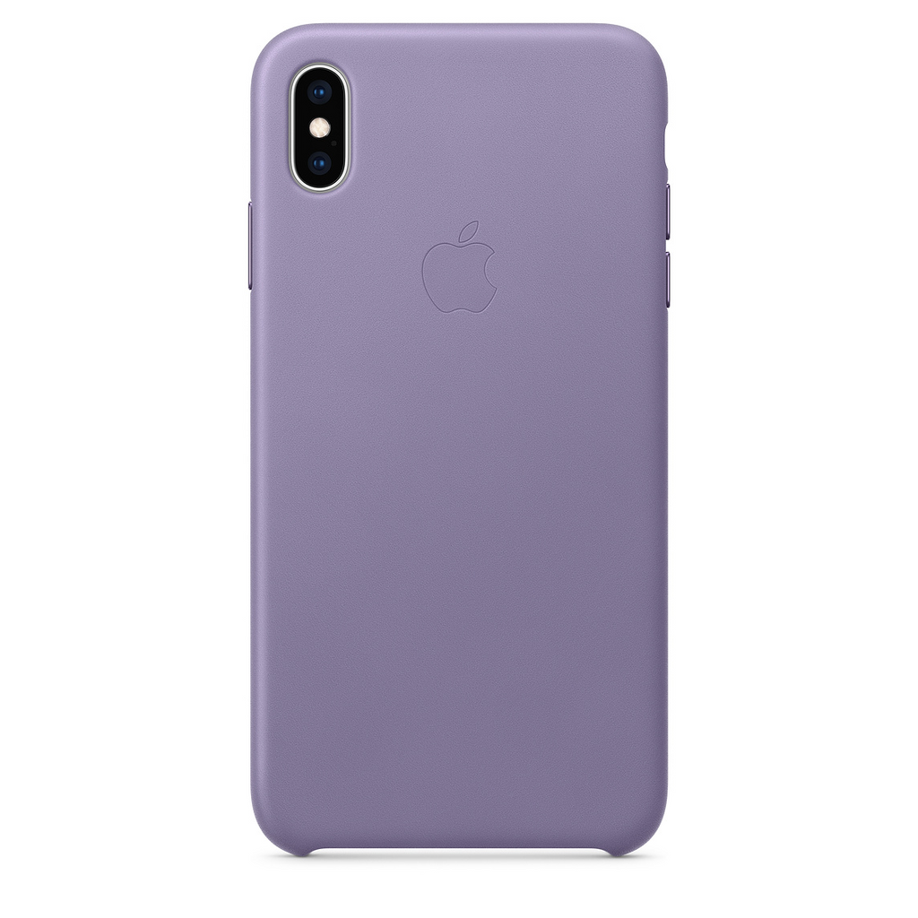 Lilac Premium Leather Cover for iPhone XS Max