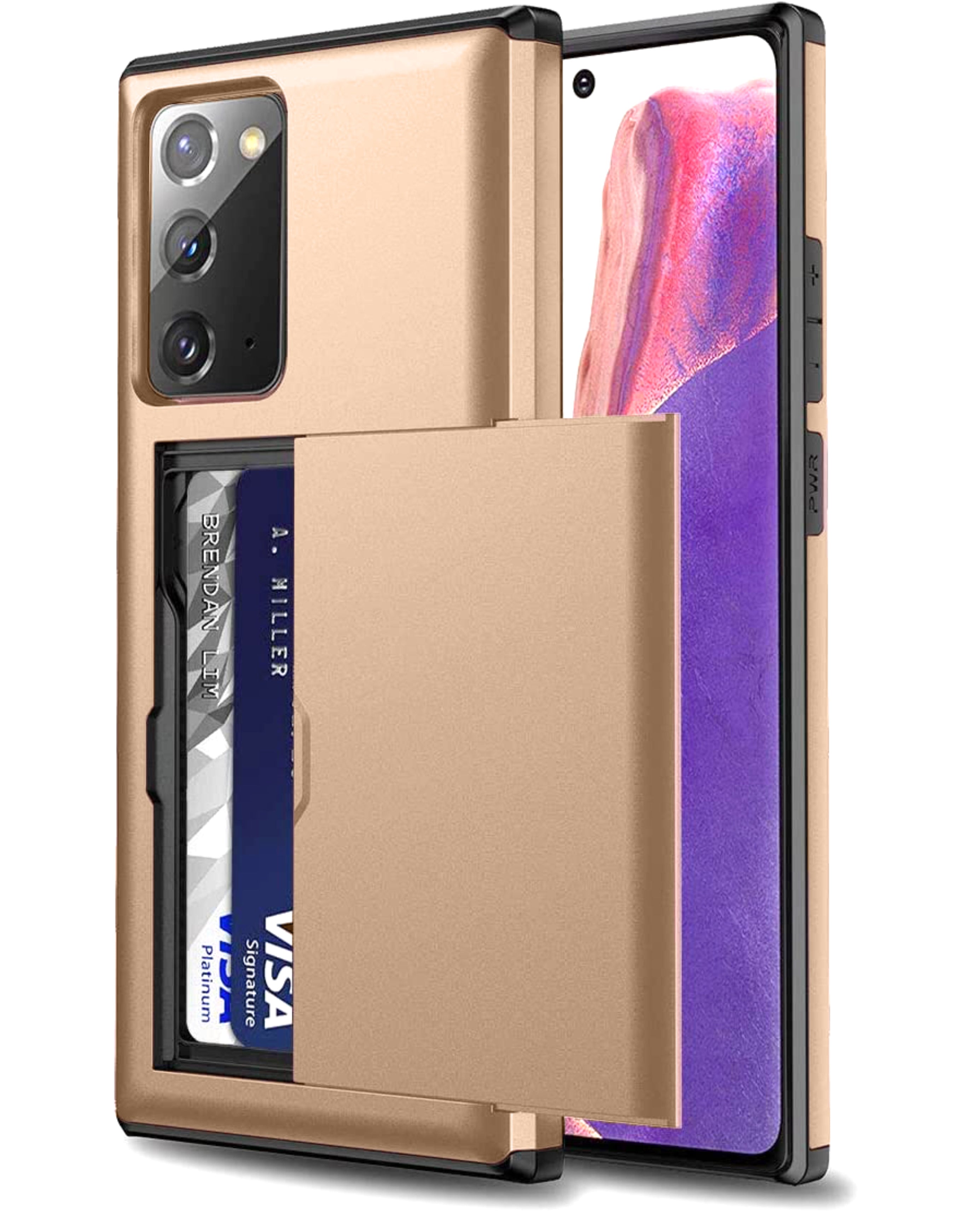 Card Holder Shockproof Samsung note 20 cover