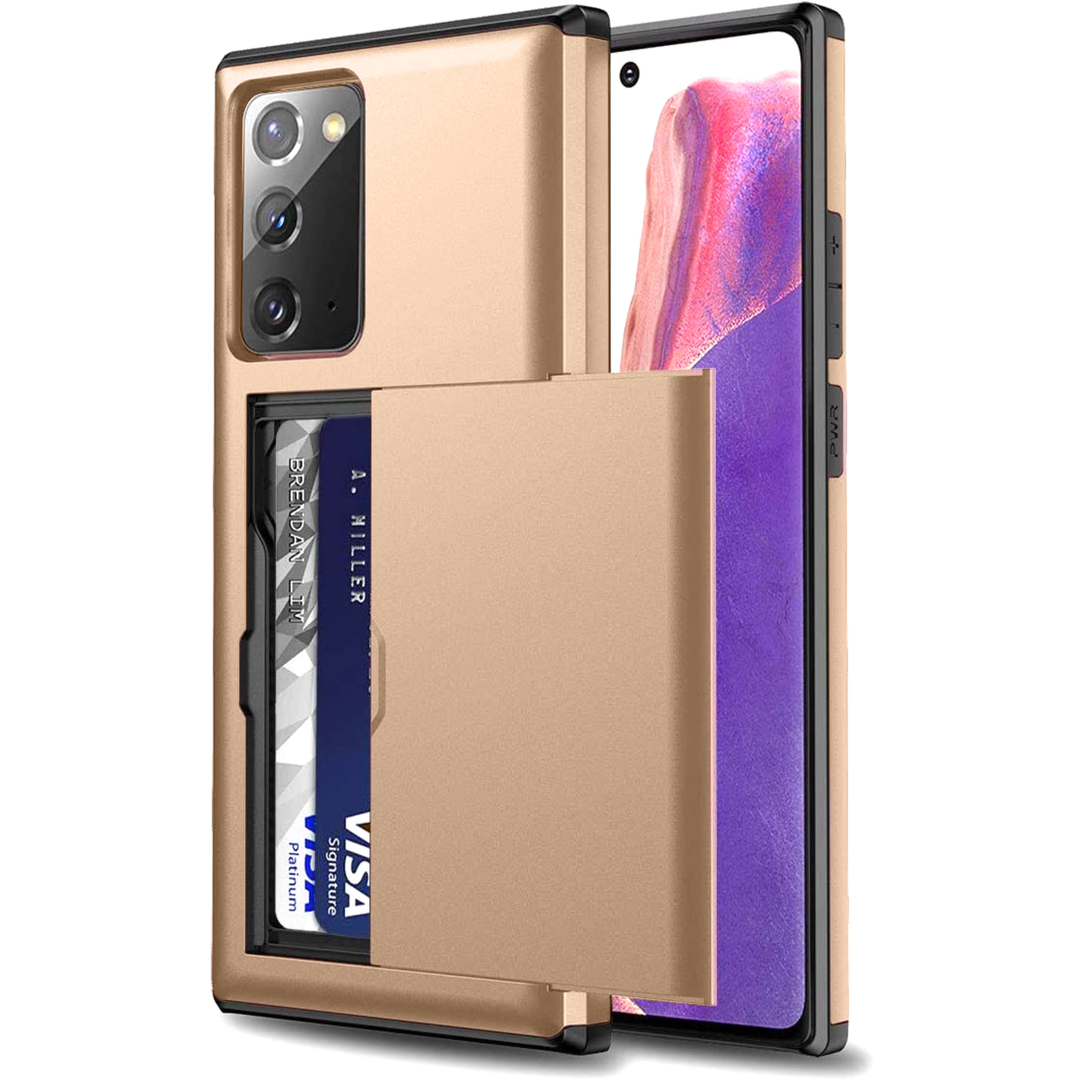 Card Holder Shockproof Samsung note 20 cover