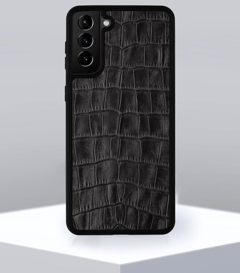 Croco Pattern Leather Luxury Cover iPhone cover – JustAndBest India